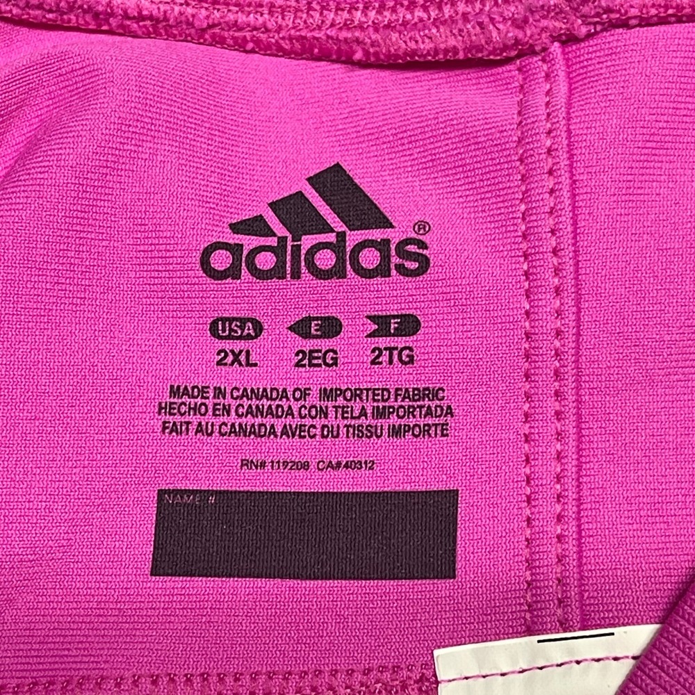Adidas Beaverton Oregon Football Game Day Jersey Womens 2XL XXL Pink #69 Graphic - Picture 3 of 12
